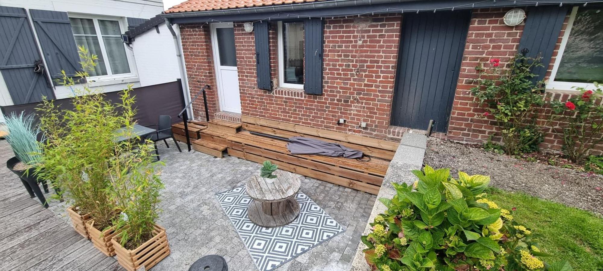Studio Independant Avec Terrasse Vue Jardin Beauchamps  Szoba fotó